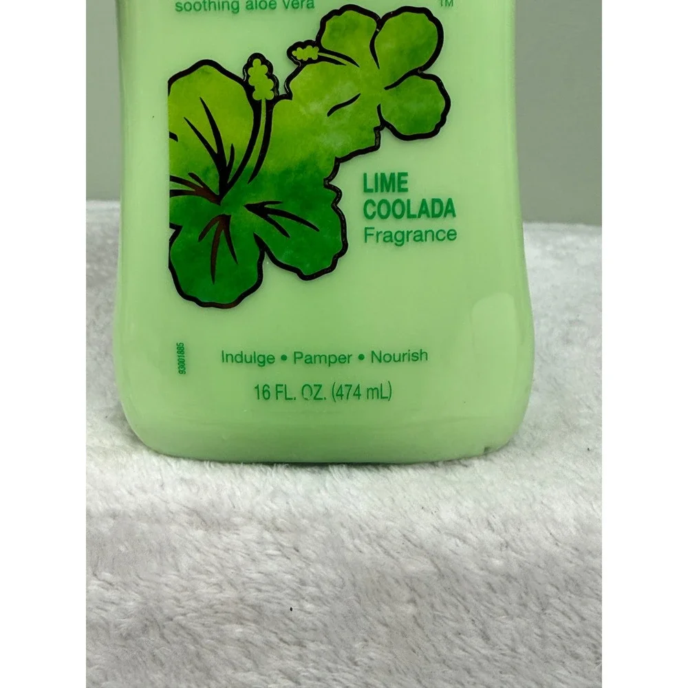 Hawaiian Tropic After Sun Moisturizer Lime Coolada Aloe Vera 16oz Pump Bottle